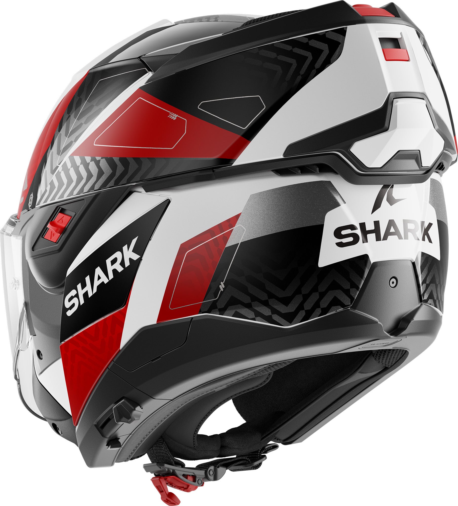 Shark Oxo Ready Capacete antracito/branco/vermelho L (59/60) Figura 5