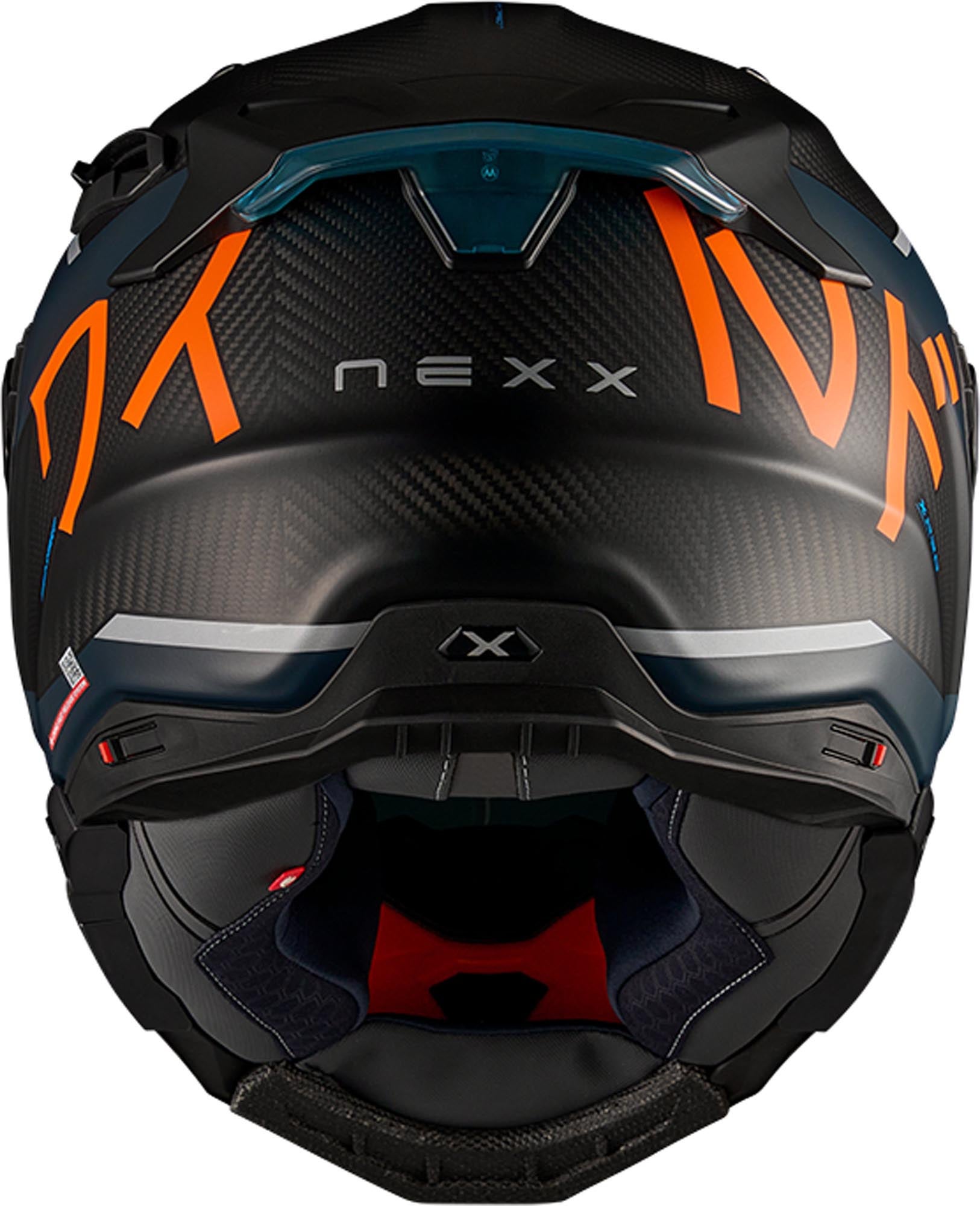 Nexx X.WST3 Manga Carbon Casque noir/bleu/orange XXXL (65/66) Figure 3