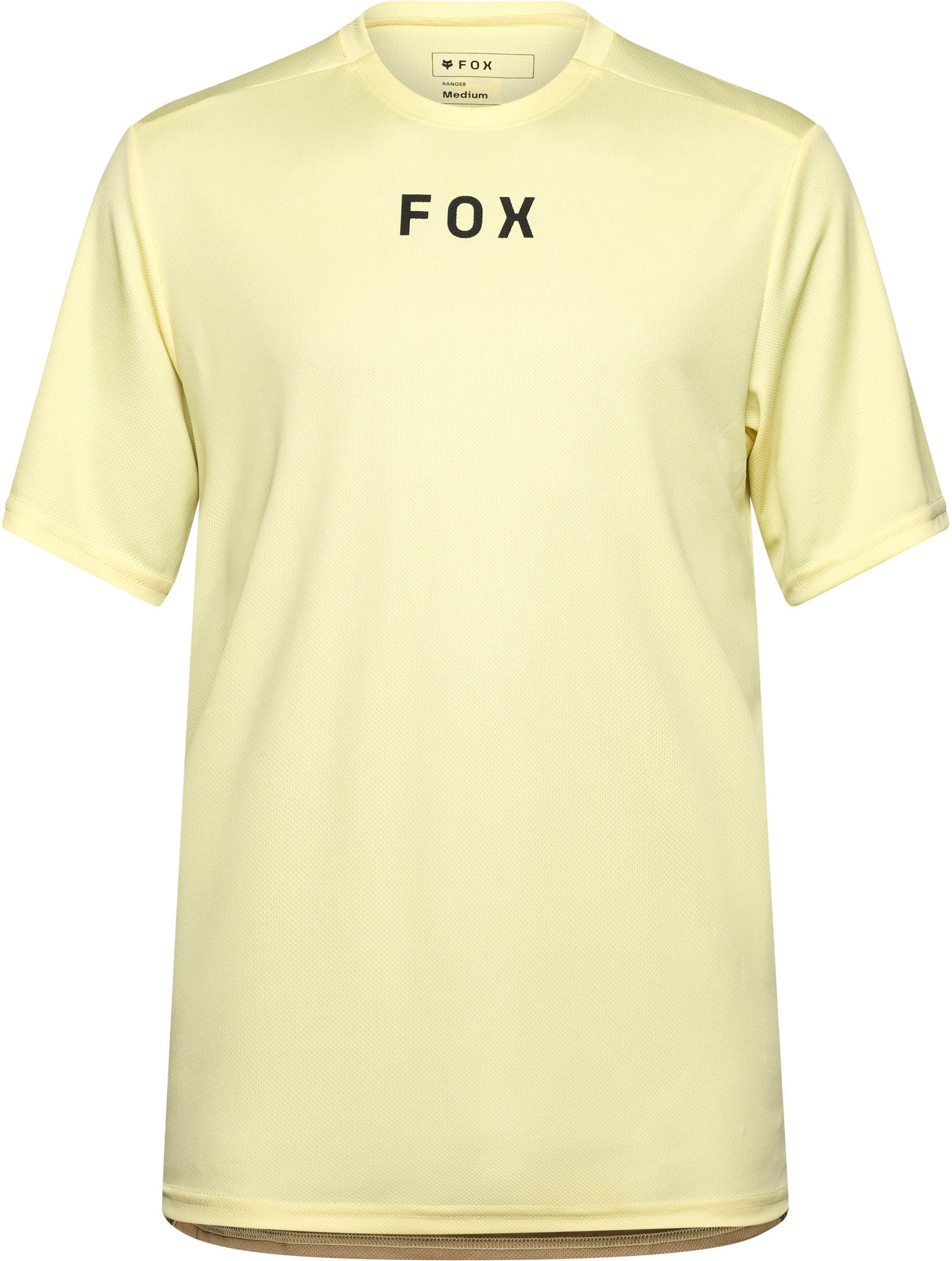 FOX Ranger Wordmark 自行車球衣 黃色 S 圖1