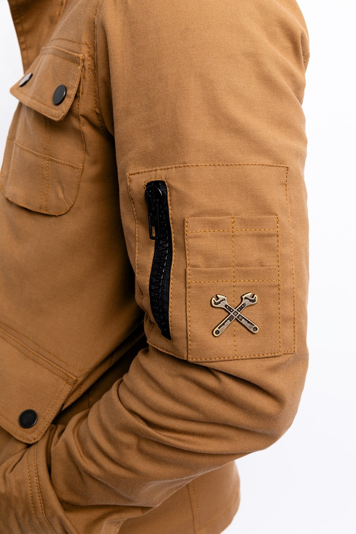 John Doe Explorer Veste textile moto beige S Figure 5