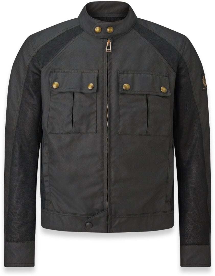 Belstaff Temple Motorcycle Wax Jacket black 4XL Figure 1