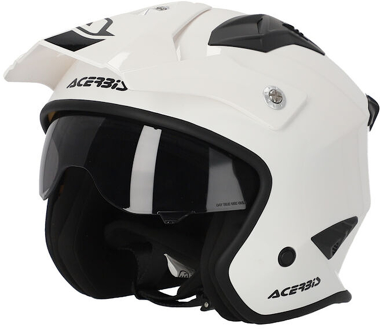 Acerbis Aria 2023 Solid Jet Helmet white S (55/56) Figure 1