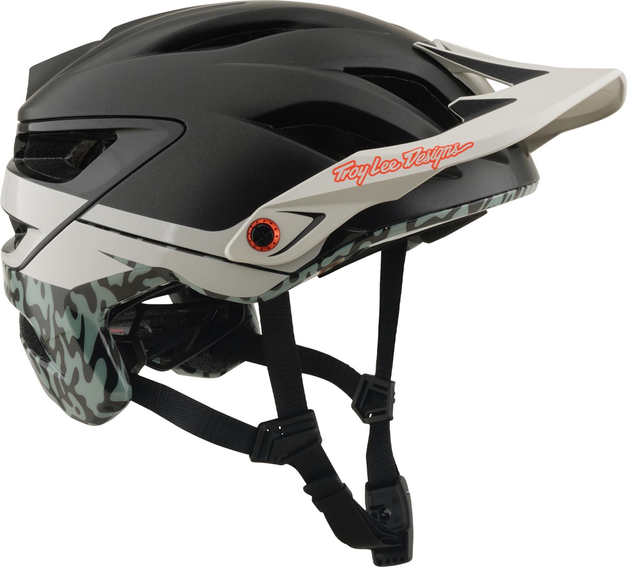 Troy Lee Designs A3 MIPS Halo Camo Casque de vélo noir/beige XS-S (53/56) Figure 2
