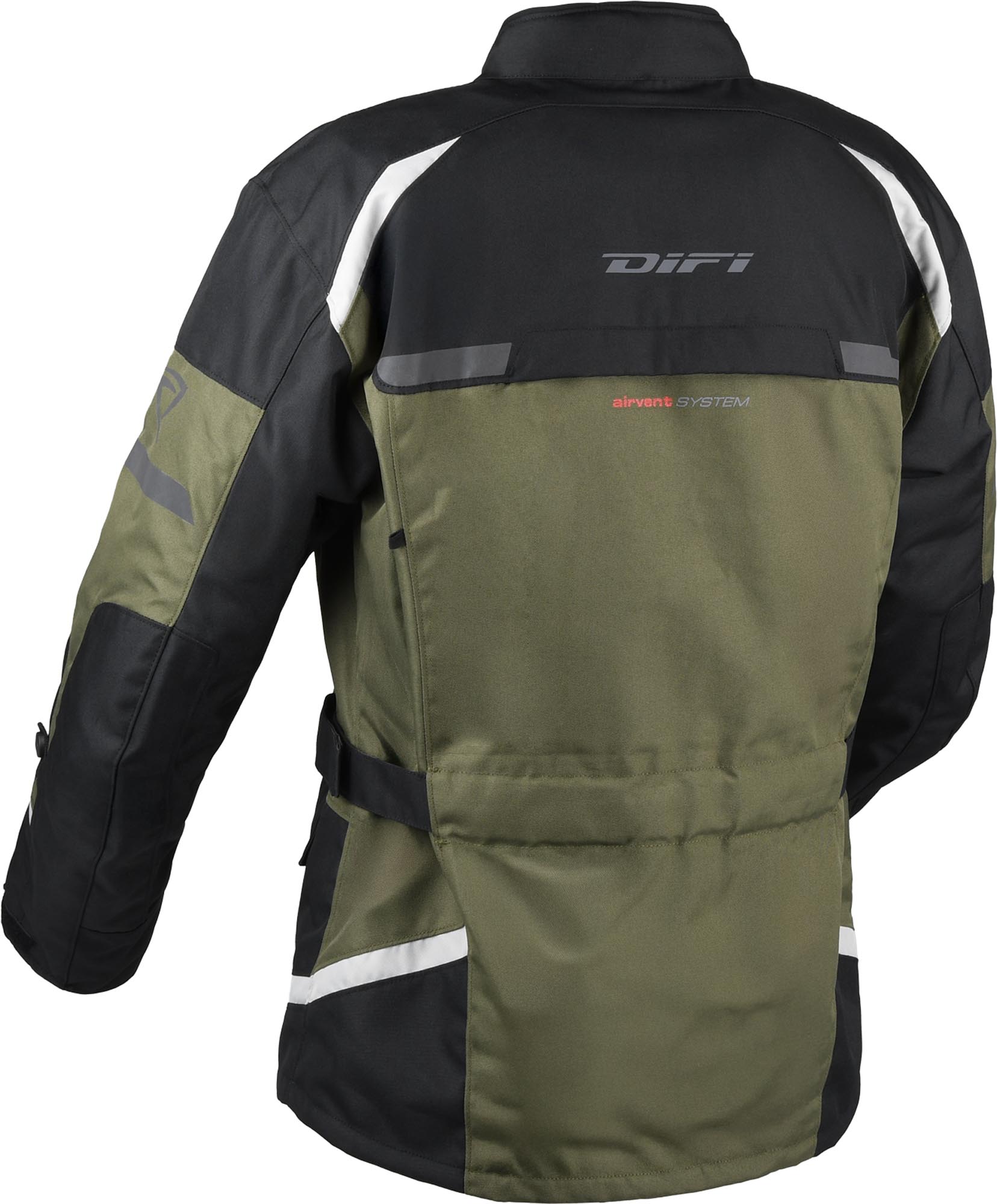 DIFI Horizon Aerotex wasserdichte Motorrad Textiljacke schwarz/grün 3XL Abbildung 2
