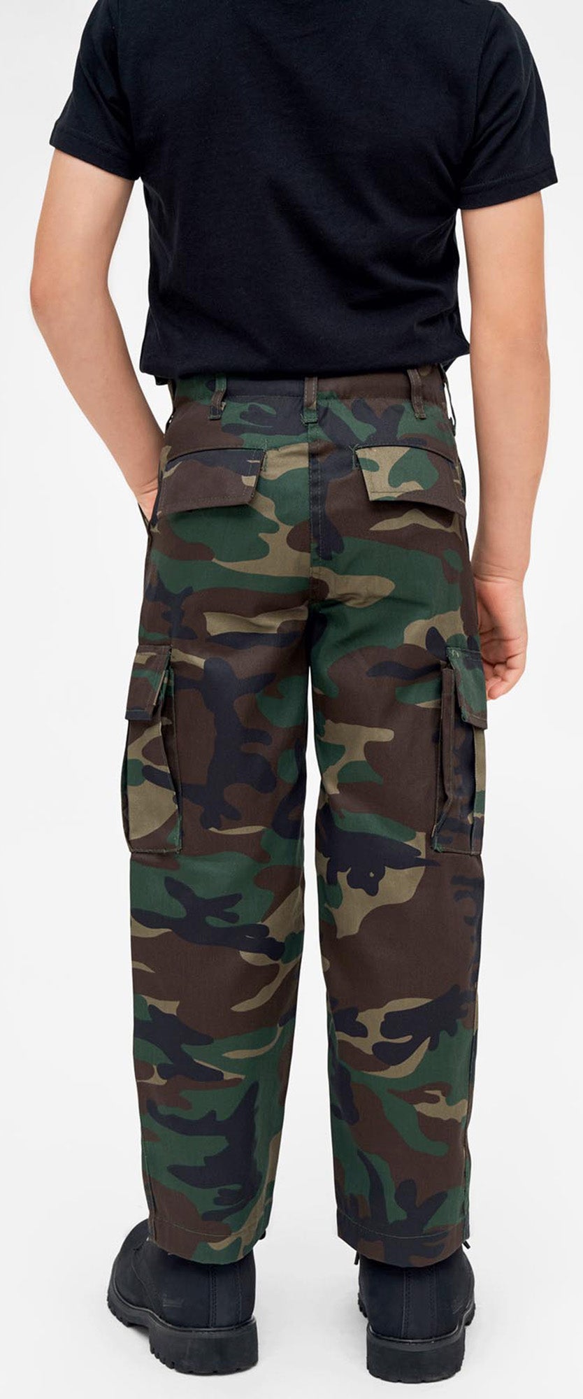 Brandit US Ranger Calça Infantil Floresta 122-128 Figura 3