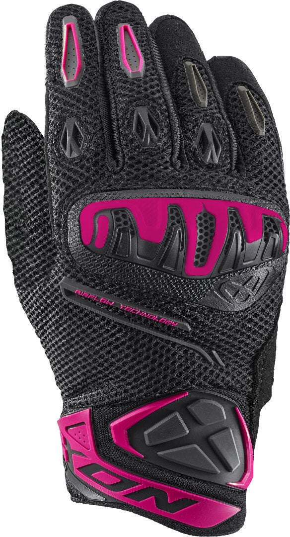Ixon Mirage Airflow Damen Motorrad Handschuhe schwarz/lila M Abbildung 1