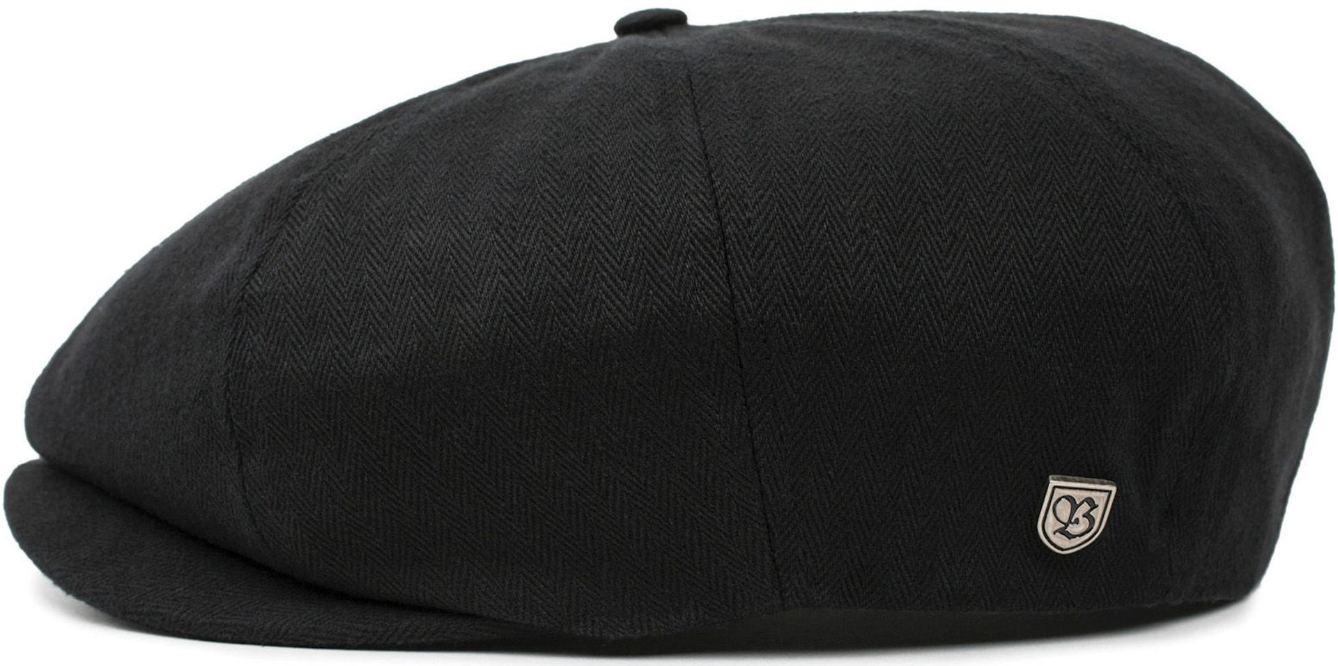 Brixton Brood Snap Black Peaked Cap M Figure 1
