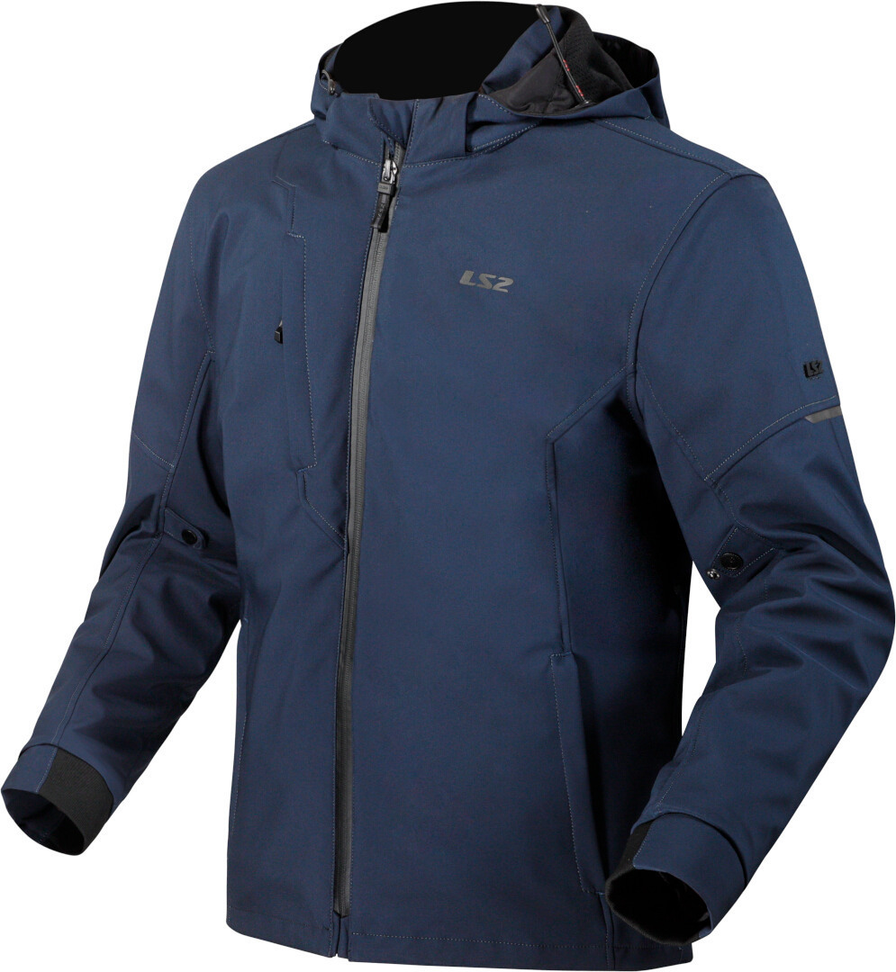 LS2 Bolton waterproof Motorcycle Textile Jacket blue 3XL Figure 1