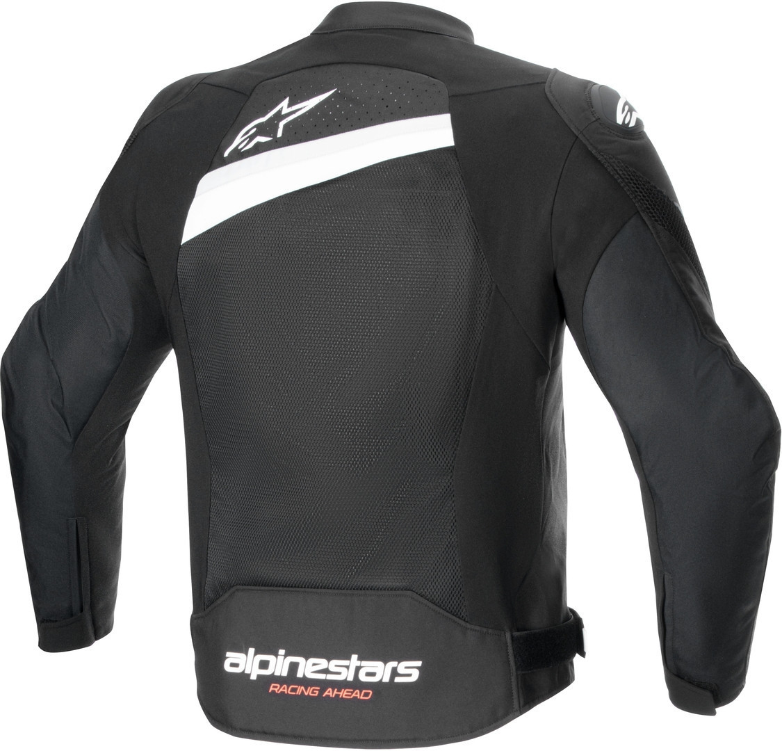 Alpinestars T-GP Plus R V4 Airflow perforated Motorcycle Textile Jacket black/white XL Figure 2