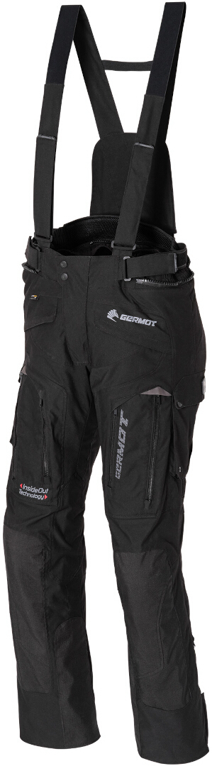 Germot InsideOut Textile Pants black/anthracite/red 5XL Figure 1
