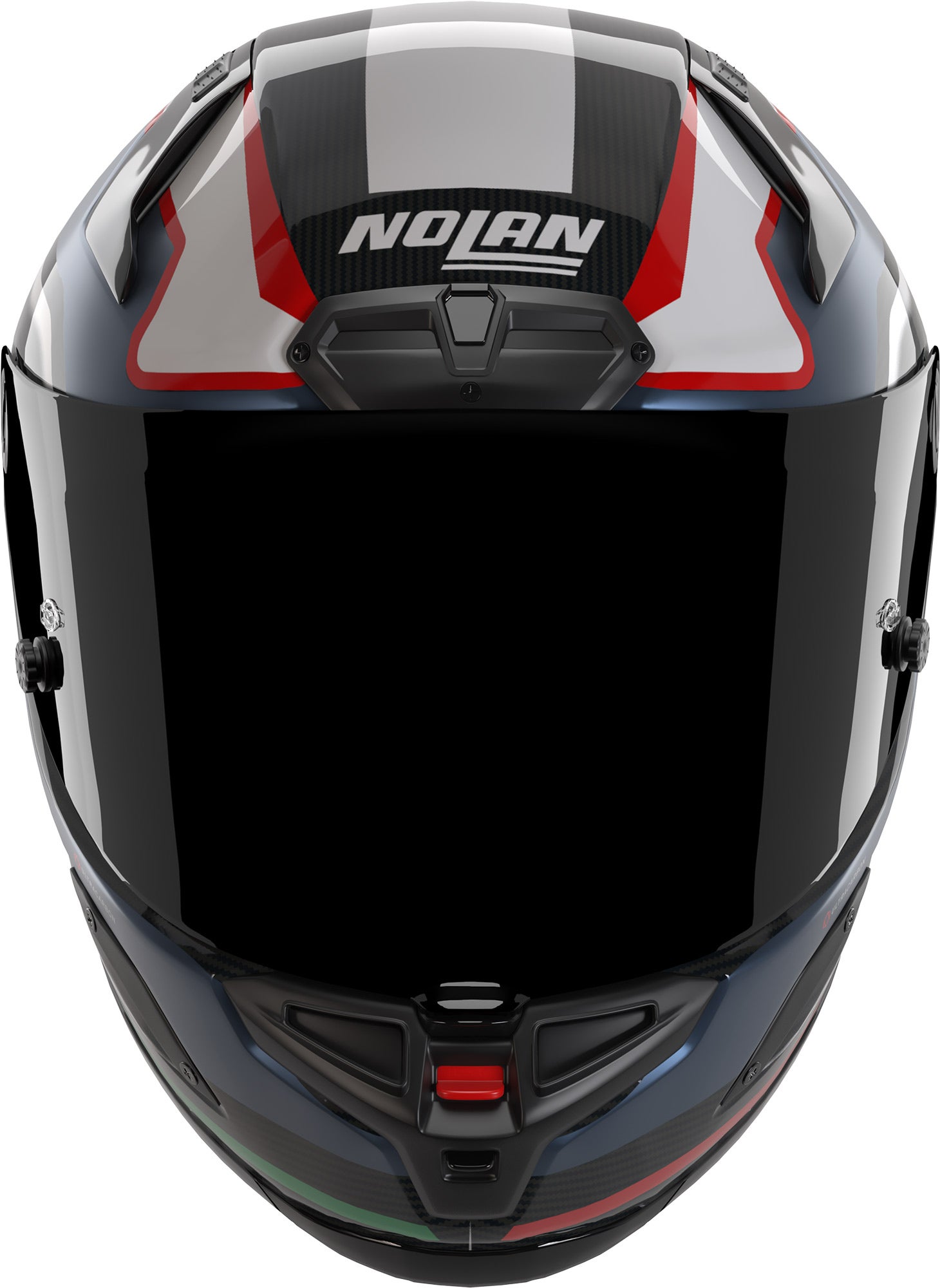 Side view of Nolan X-804 RS Ultra Carbon Piega Helmet