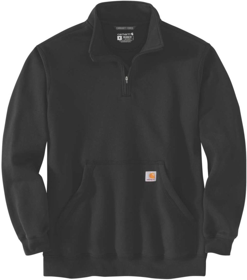 Carhartt Quarter-Zip Sudadera negro M Figura 1