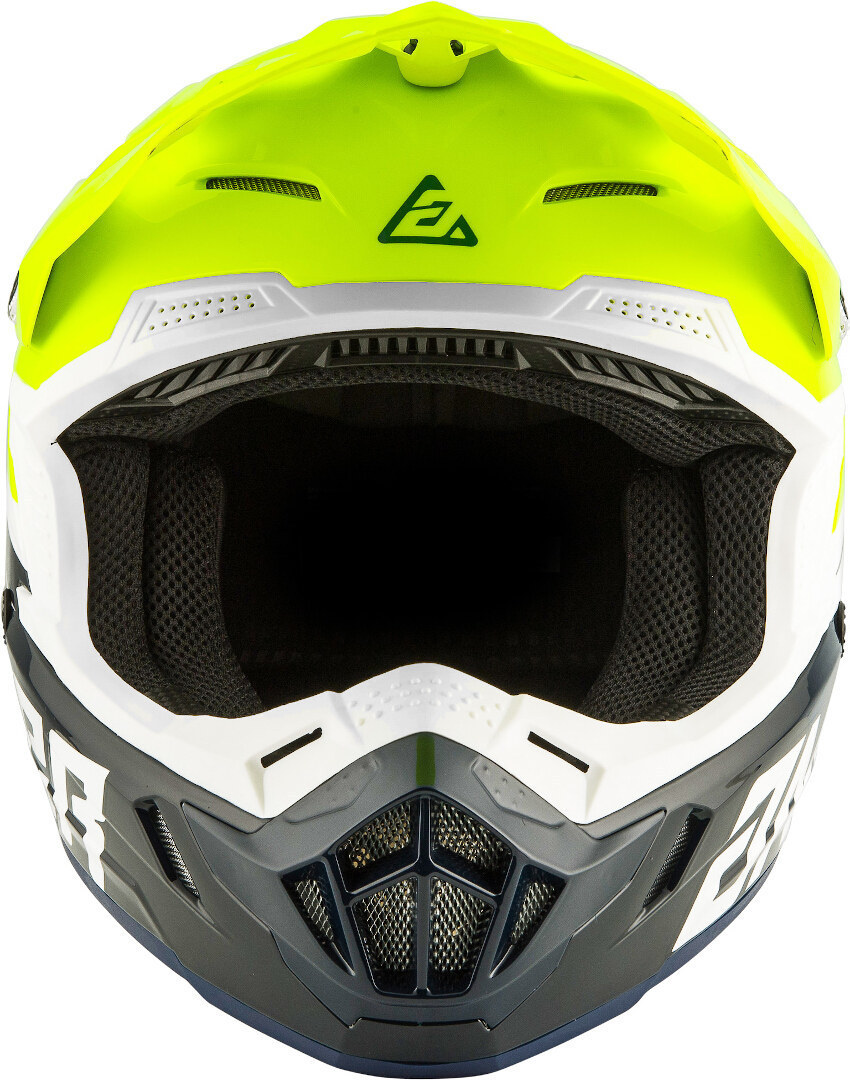 Answer AR-1 Voyd Motocross Helm grau/gelb S (54/56) Abbildung 3