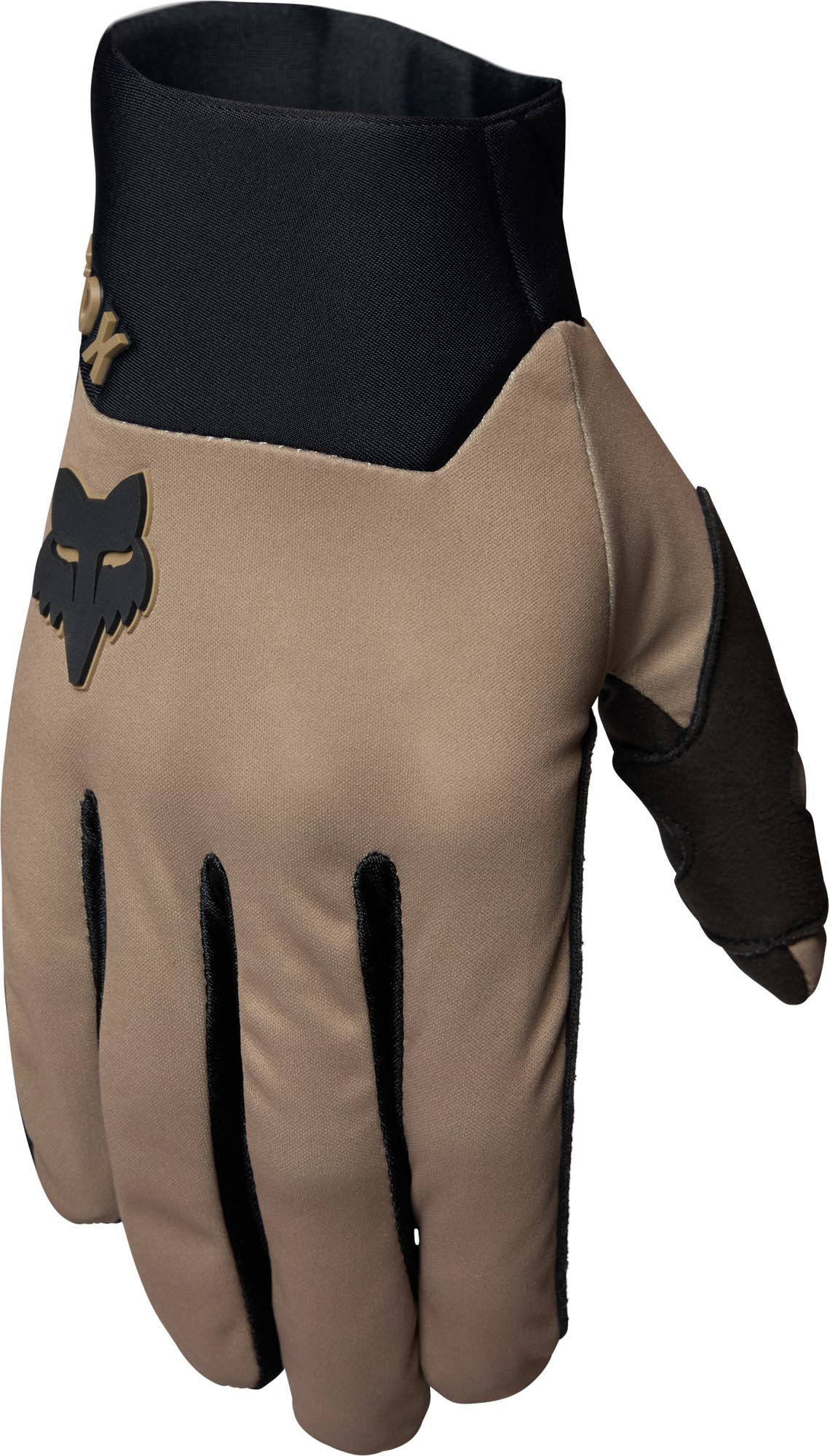 FOX Defend Wind Off-Road Motocross handsker Sand/sort M Figur 1