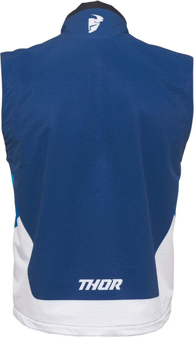Thor Warm Up Chaleco de Motocross Azul oscuro/blanco 3XL Figura 3