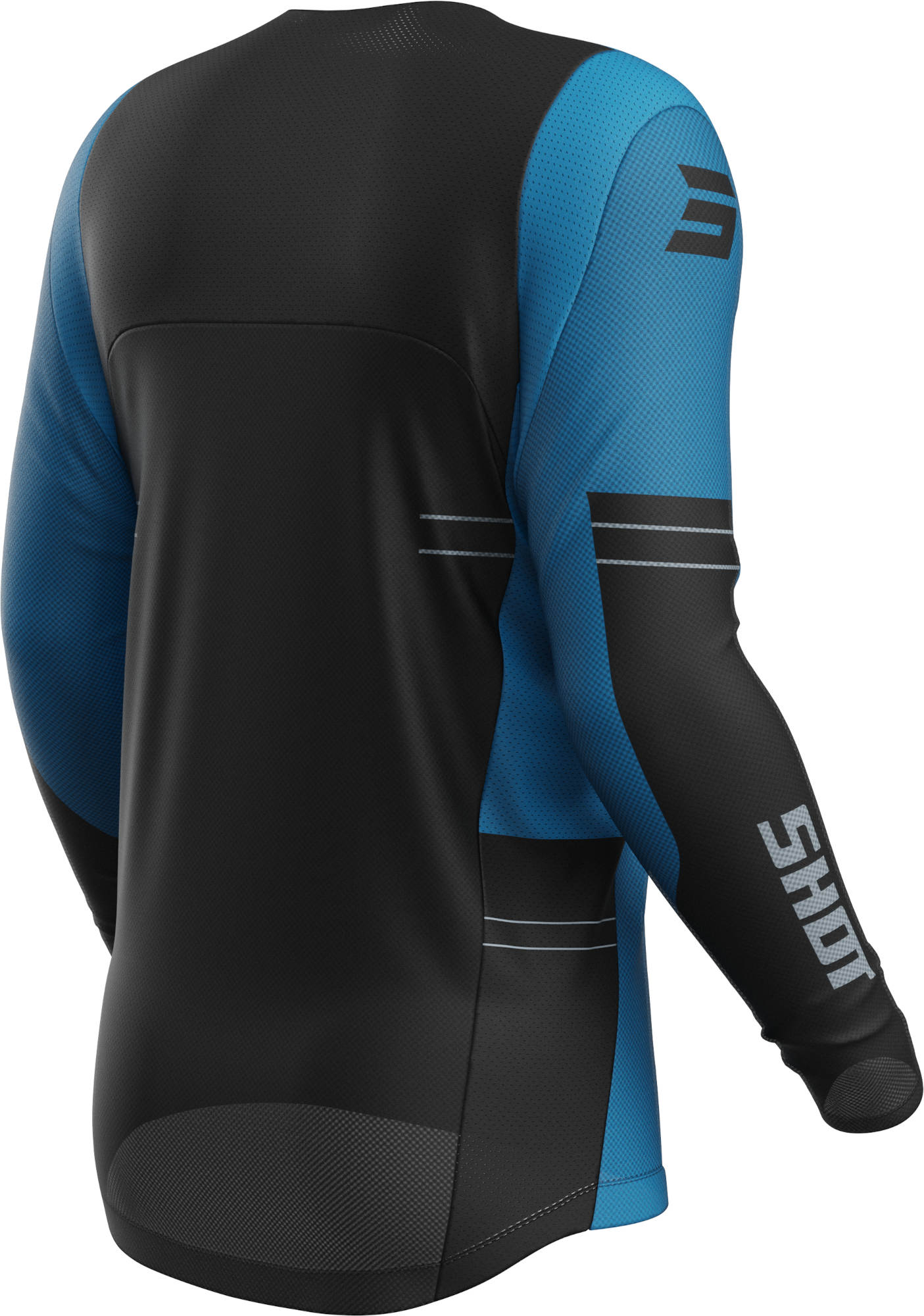 Shot Contact Shield Maglia da motocross blu S Figura 2