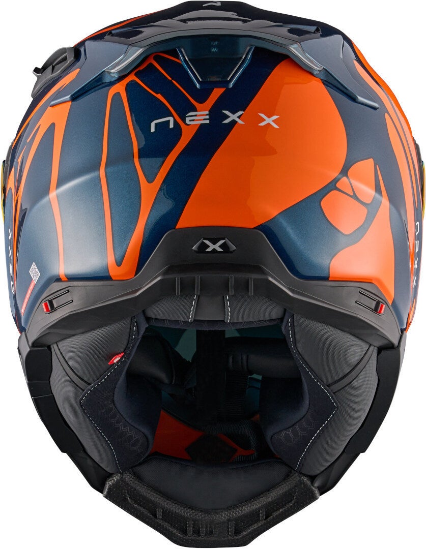 Nexx X.WST 3 B-Side Helm dunkelblau/orange matt L (59/60) Abbildung 4