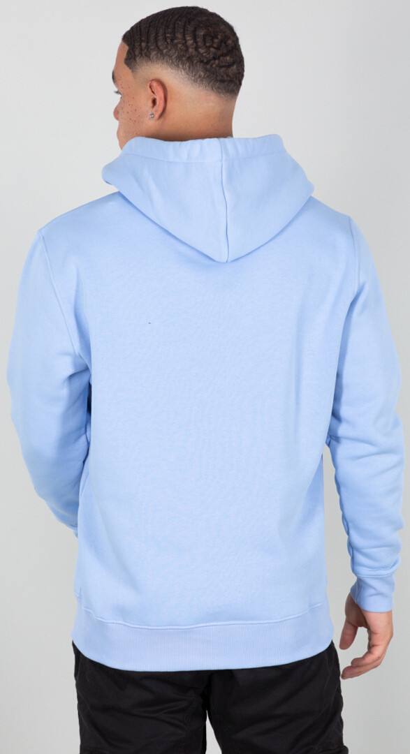 Alpha Industries Basic Hoodie azul claro M Figura 2