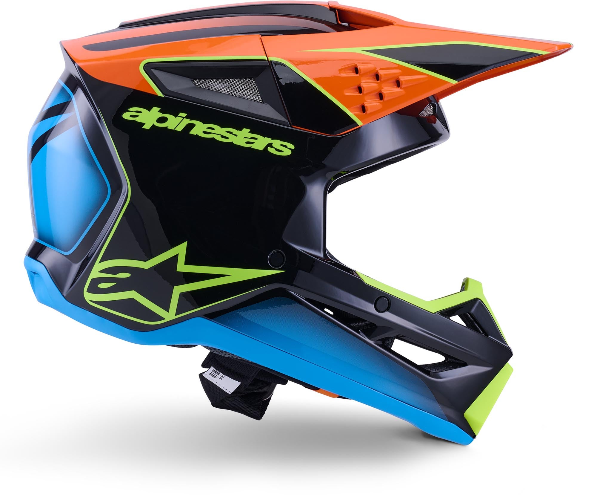 Alpinestars S-M3 Fray Casque de motocross noir/bleu/orange L (59/60) Figure 4