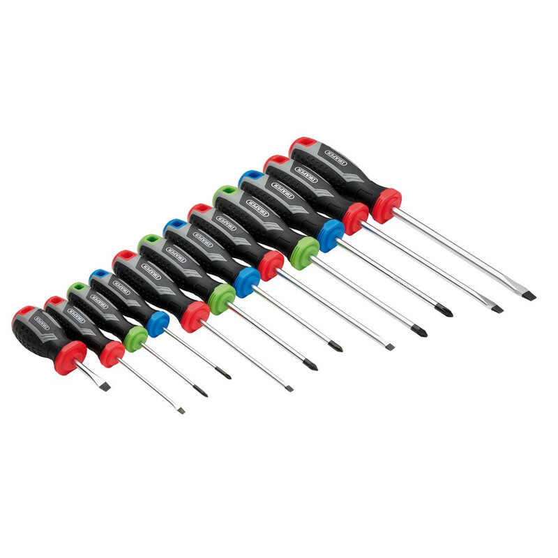 Draper Soft Grip Screwdriver Set - 12 Piece Figure 4