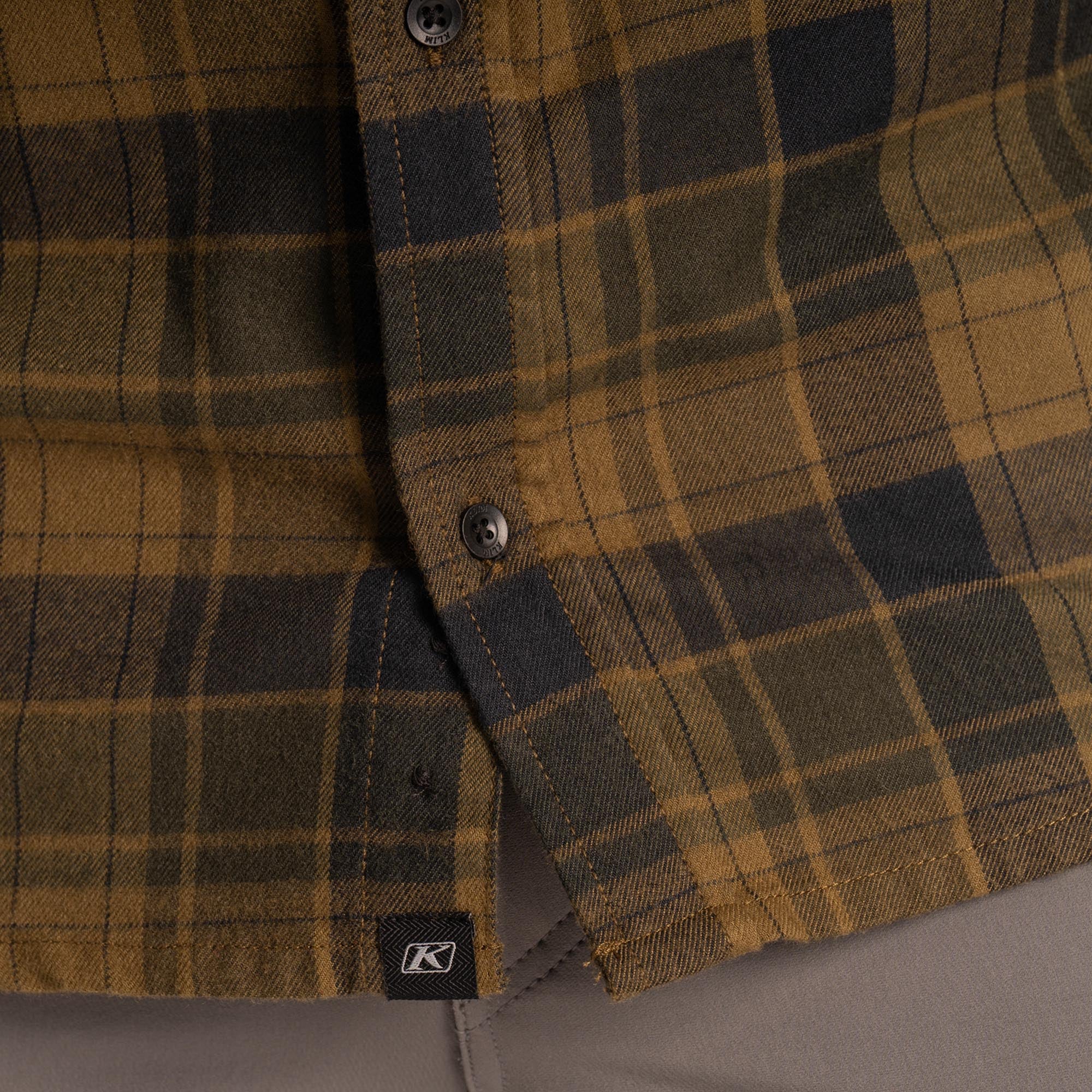 Klim Cottonwood Camicia di flanella rosso M Figura 5