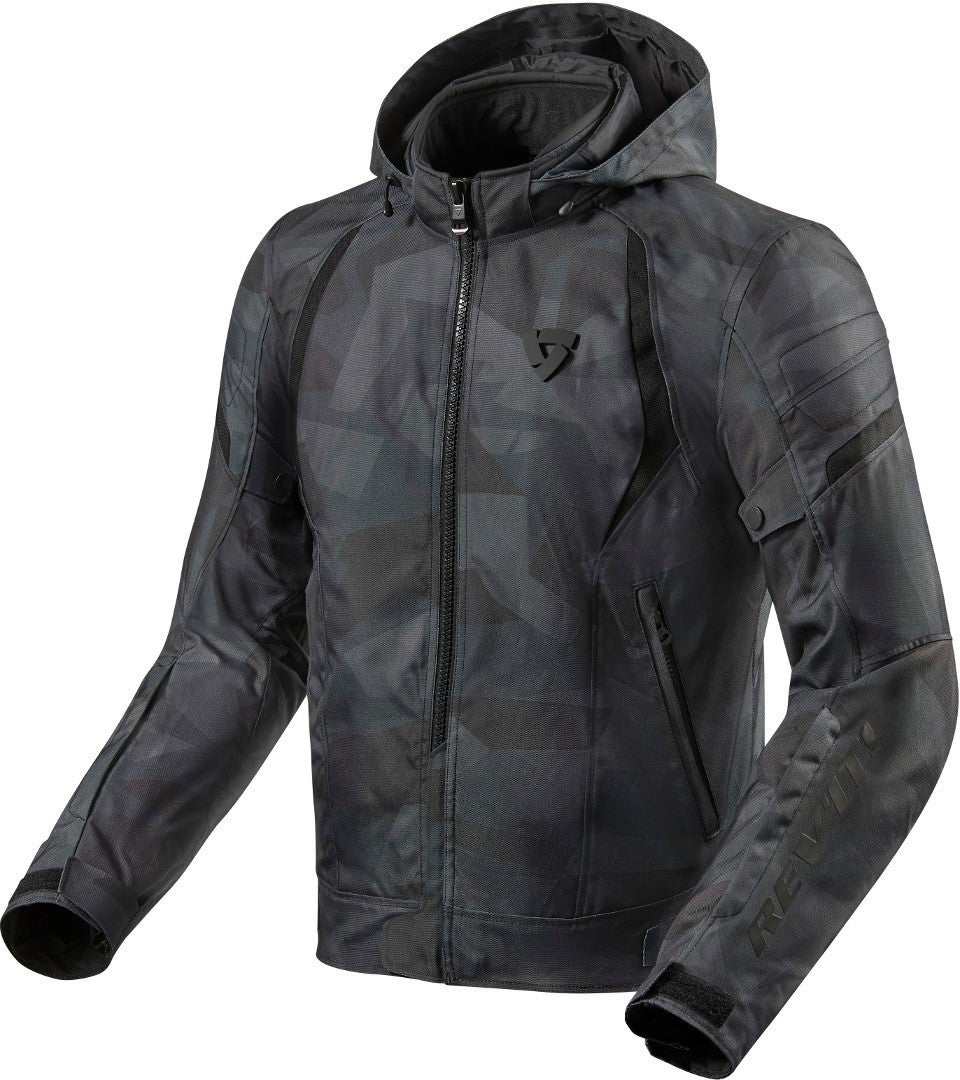 Revit Flare 2 Motorrad Textiljacke dunkles camouflage XL Abbildung 1