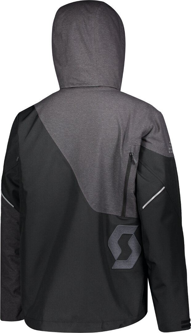 Scott Move Dryo Snowmobil Jacke schwarz/grau XXL Abbildung 2