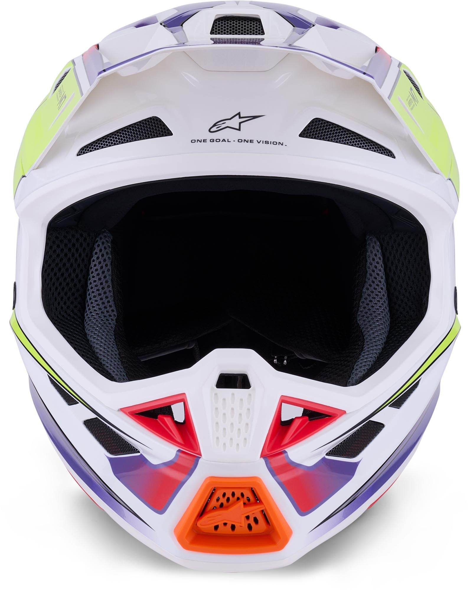 Side view of Alpinestars S-M7 Fuse Motocross Helmet