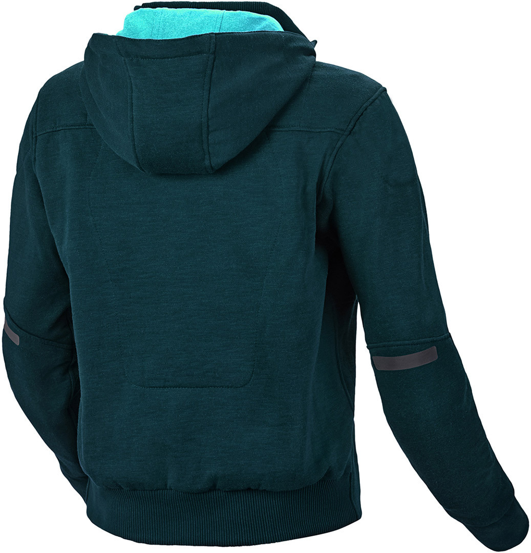 Macna District Giacca tessile moto da donna blu/verde S Figura 2