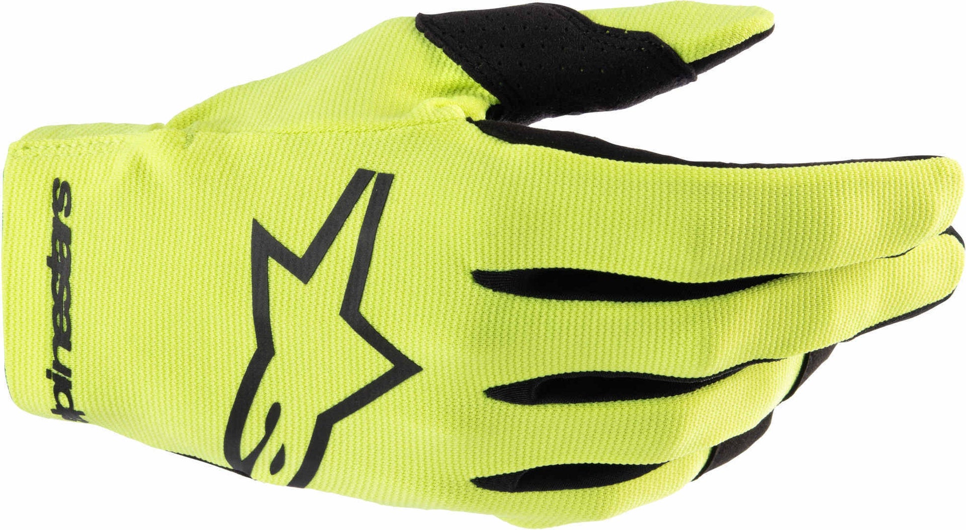 Alpinestars Unisex Kids Yellow/Black Radar Youth Motocross Gloves