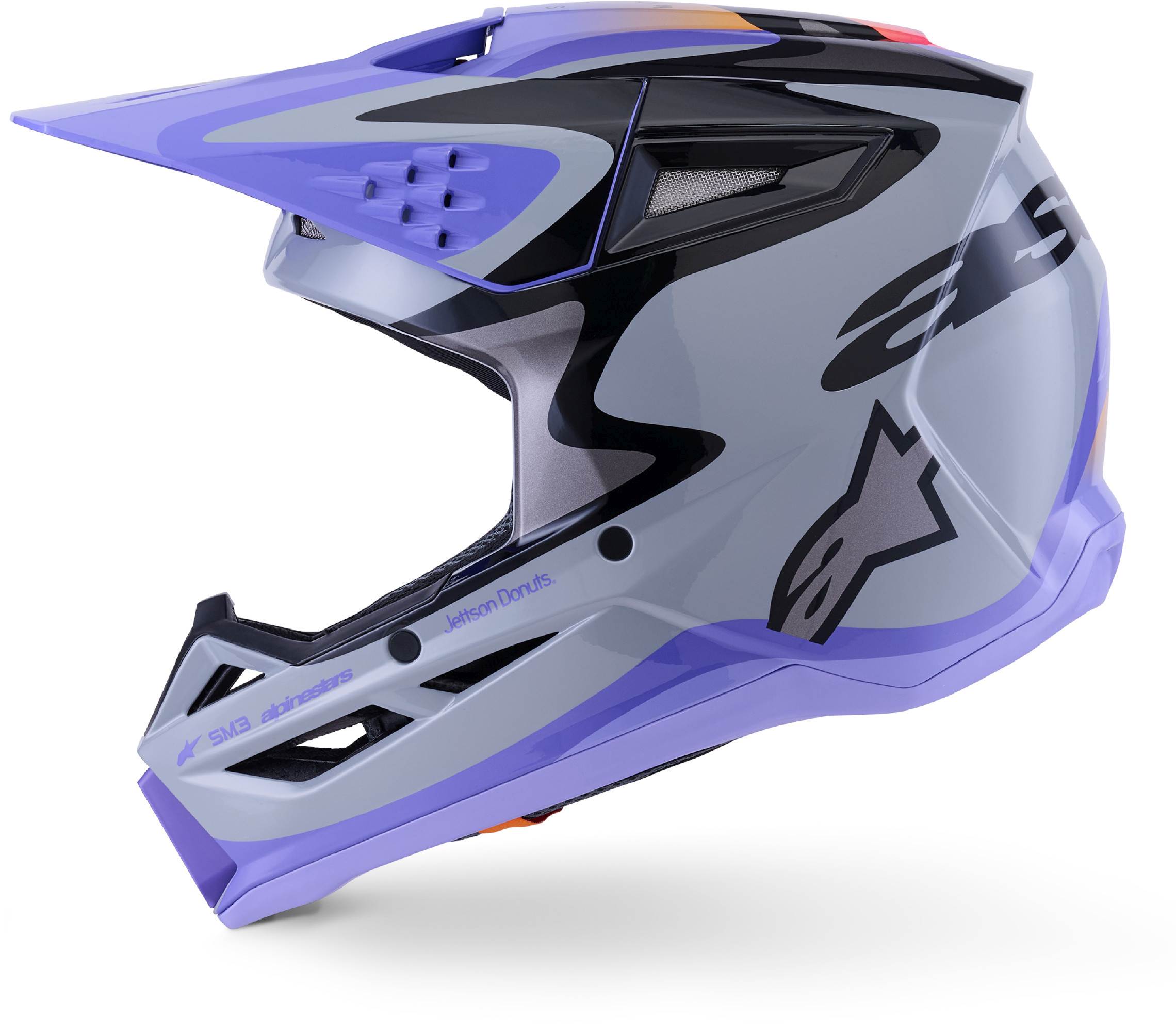 Alpinestars SM3 Cască de motocross pentru tineret Y/L (52/53) Figura 4