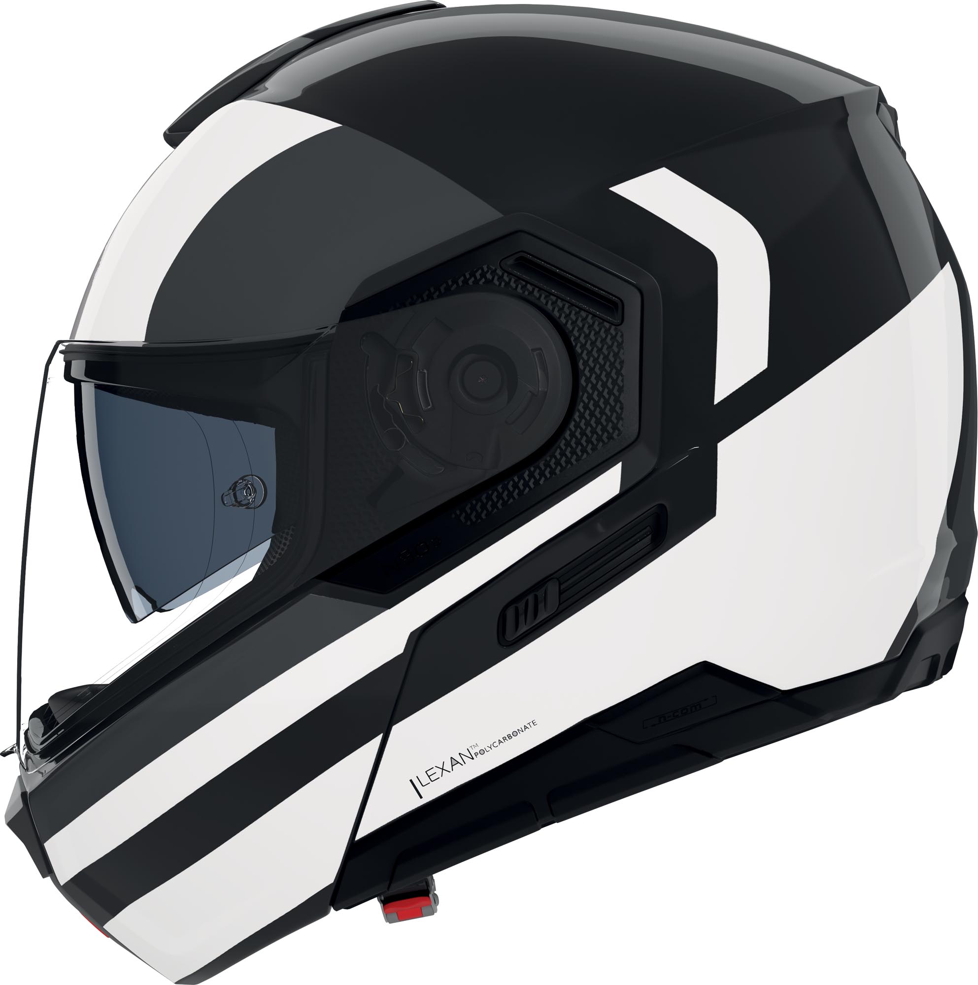 Nolan N90-3 06 Roboto N-Com Hjelm sort/grå M (58) Figur 7