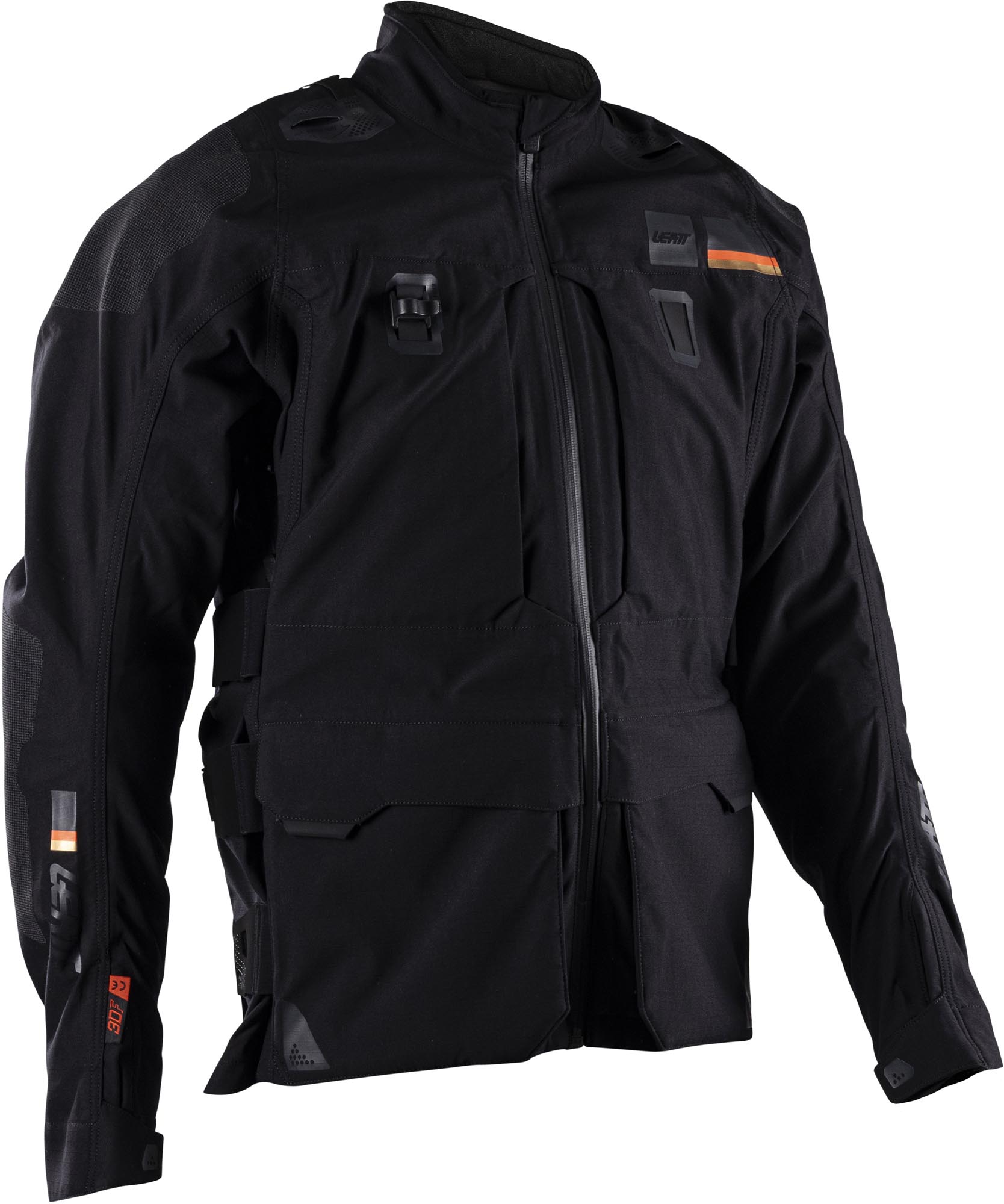 Leatt ADV Rally 7.5 HydraDri waterproof Textile Jacket black/grey 4XL Figure 1