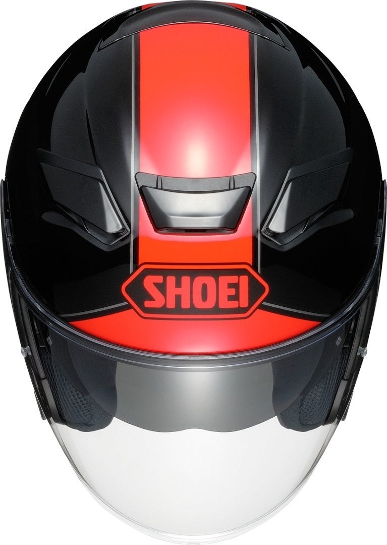 Shoei J-Cruise 2 Adagio Jethelm schwarz/grau/rot M (57/58) Abbildung 2