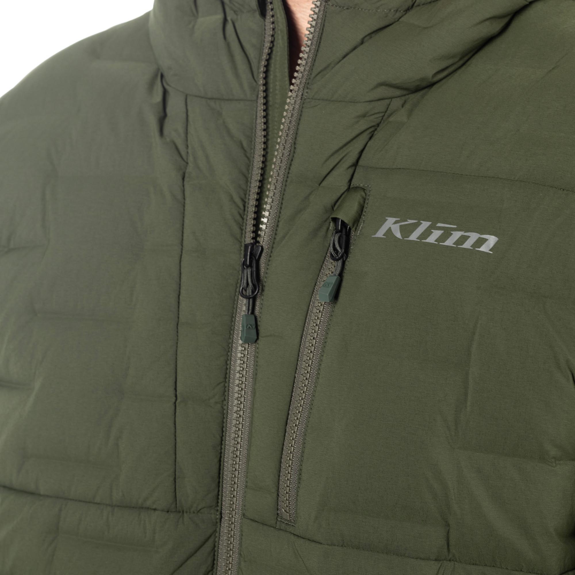 Klim Boulder Stretch Down Hooded Jacket green 3XL Figure 5