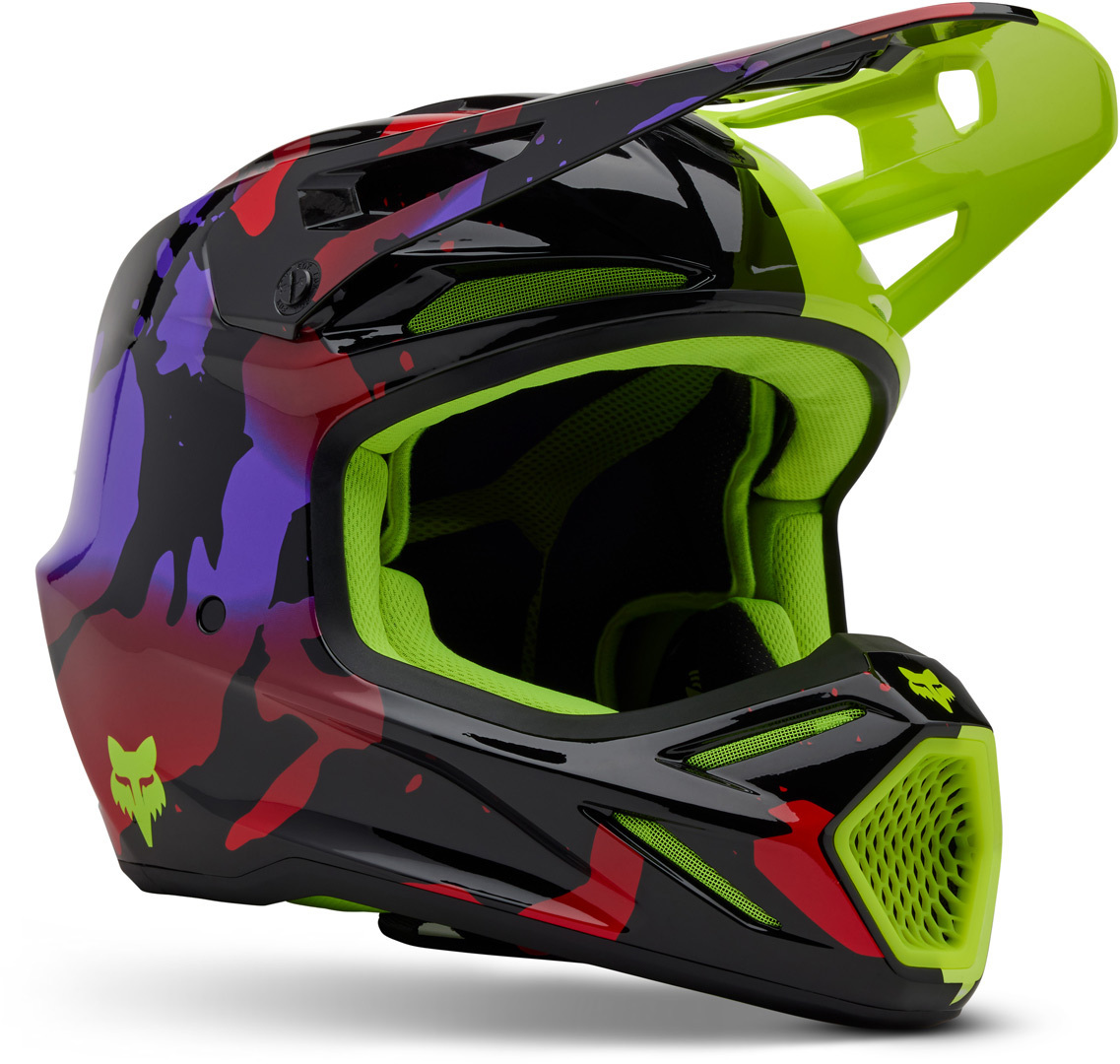FOX V3 Throttle MIPS Casco da motocross M (57/58) Figura 1