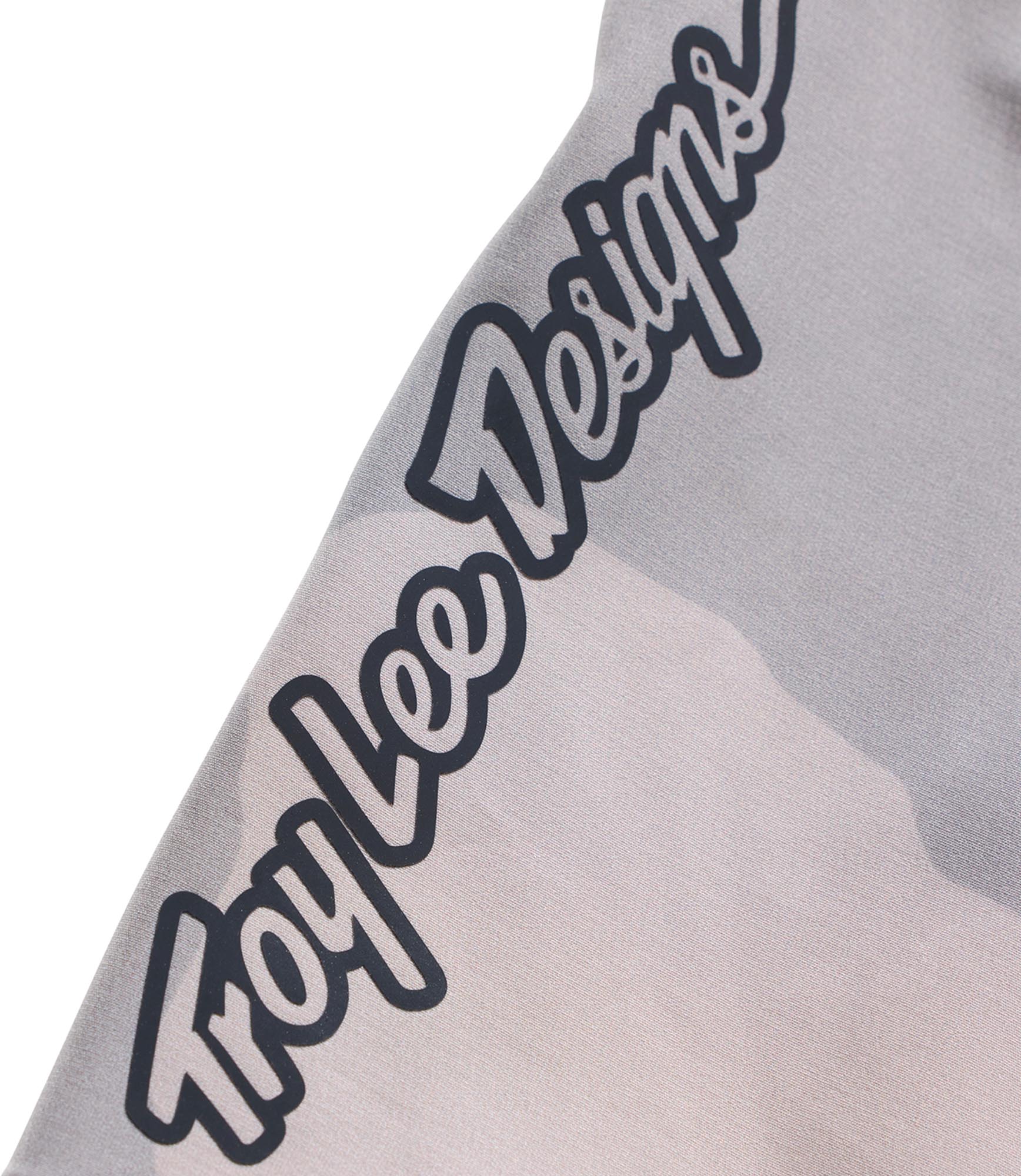 Side view of Troy Lee Designs Lilium Pro Shell Flow Camo Ladies Bicycle Shorts