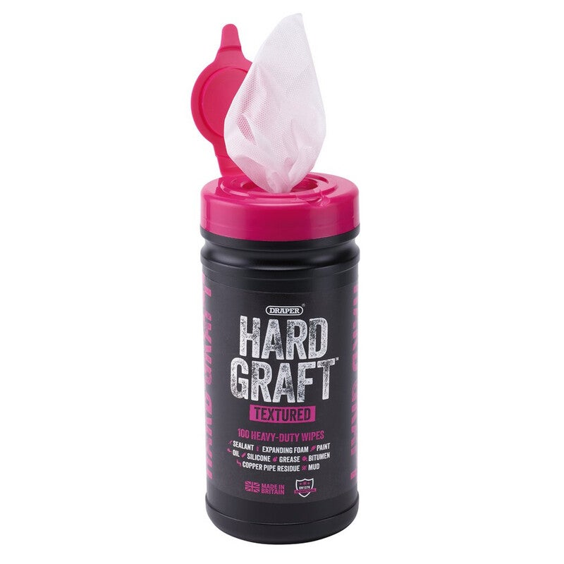 德雷珀 Hard Graft 多用途紋理濕巾（100 桶裝） 圖 3