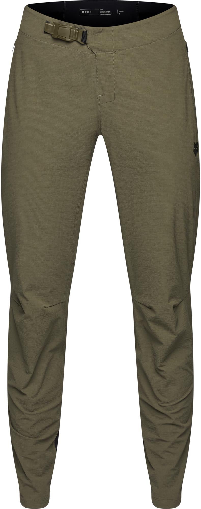 FOX Ranger Pantalones de Bicicleta para Mujer Verde Militar 14 Figura 1