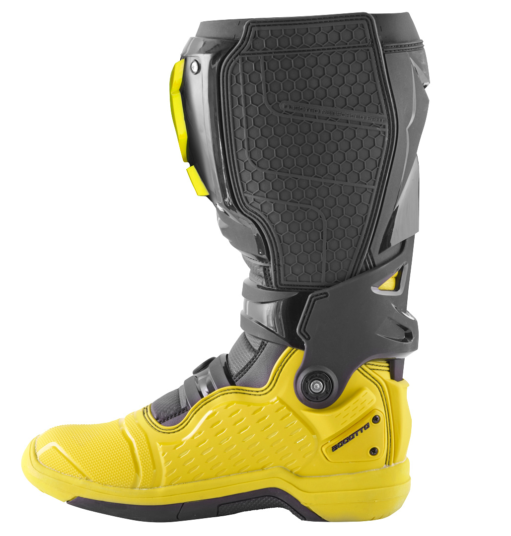 Bogotto MX-7 G Motocross stövlar gul/svart 43 Figur 3