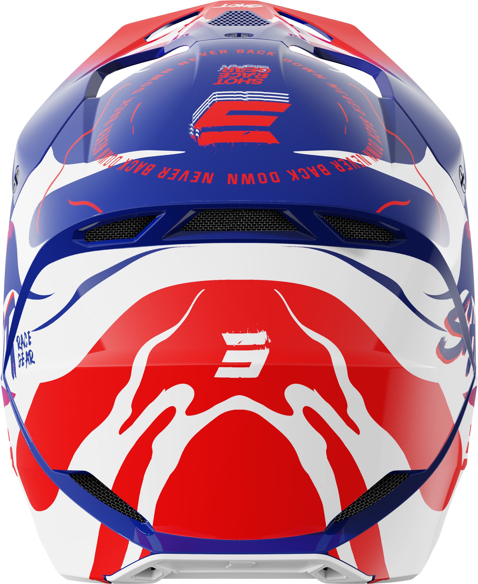 Shot Furious Beast Mips Motorcross helm voor jongeren Y/L (53/54) Figuur 3
