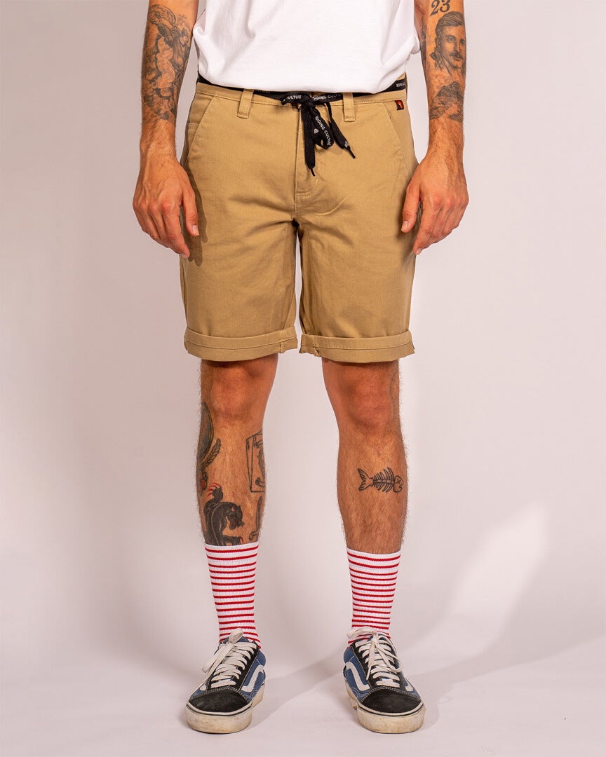Riding Culture Chino Cuissards de cyclisme beige 38 Figure 5