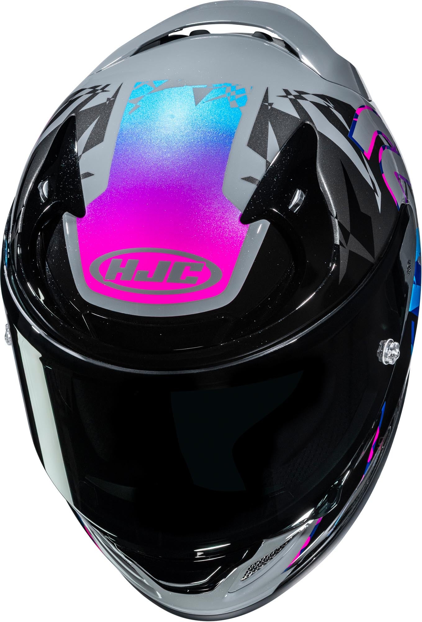 HJC RPHA 12 Kate Casque Noir/Gris/Violet M (57/58) Figure 2