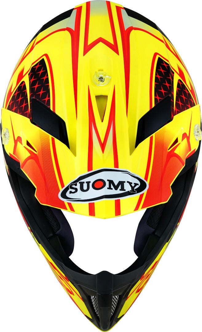 Suomy X-Wing Duel Motocross Helmet yellow/red XXL (63) Figure 8