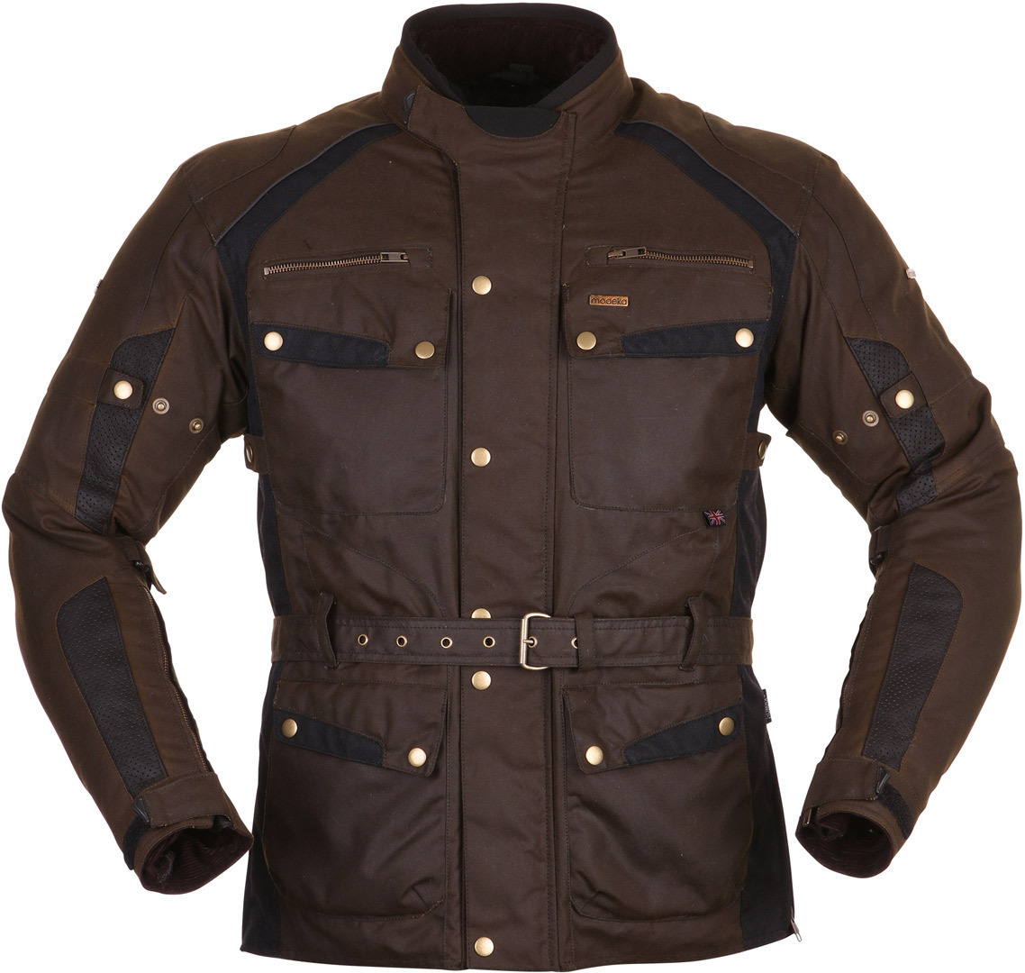 Modeka Glasgow Veste cirée olive S Figure 1