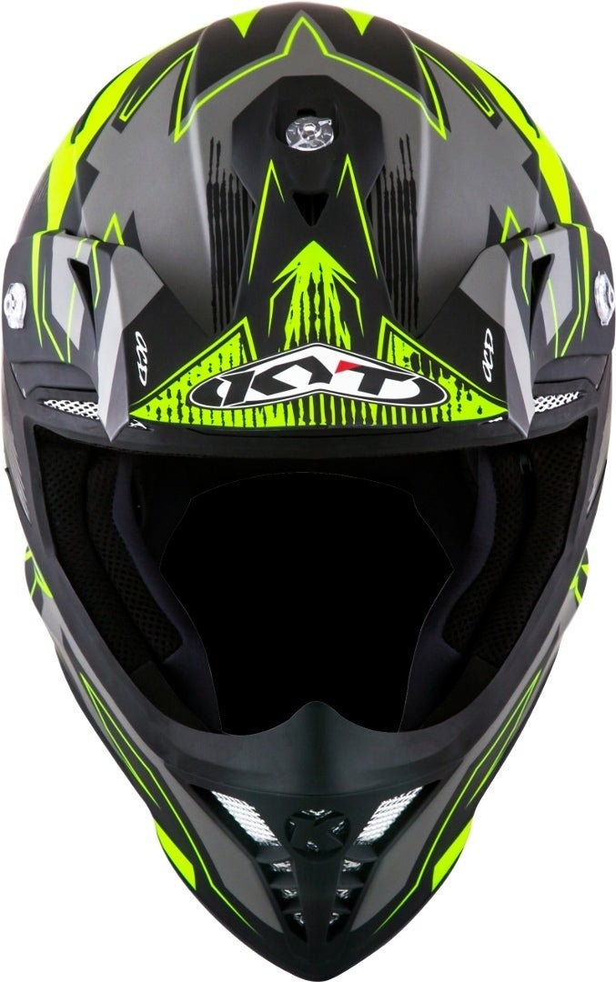 KYT Skyhawk Digger Motocross Helmet black matt/yellow L (59/60) Figure 3