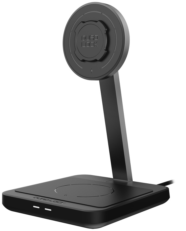 Quad Lock Dubbel trådlös MAG-laddare Figur 1