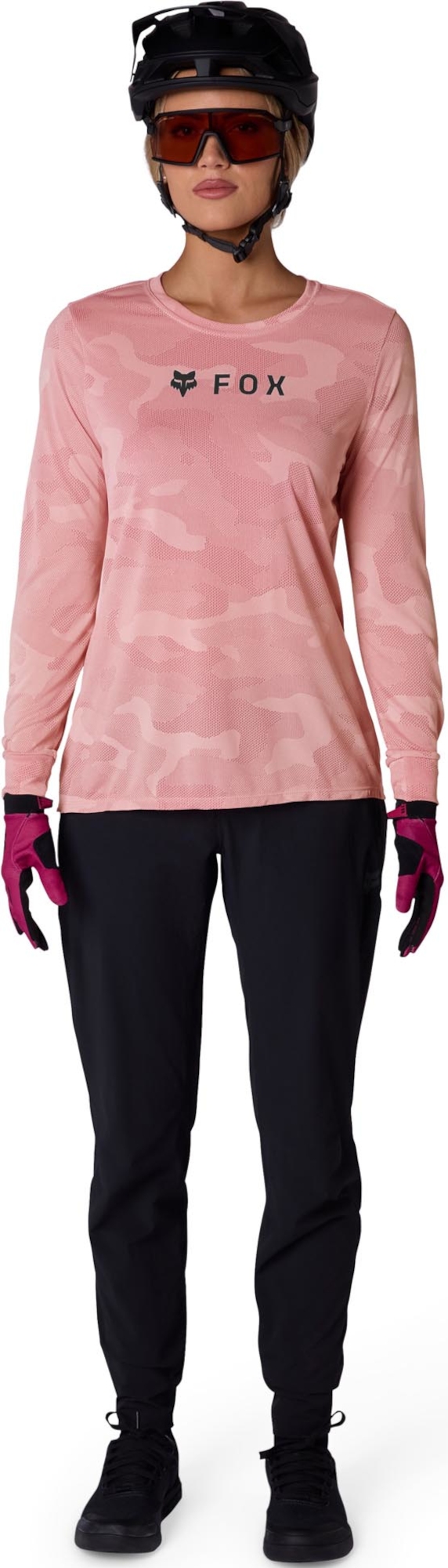 FOX Ranger Tru Dri LS Maglia da bicicletta da donna rosa L Figura 3
