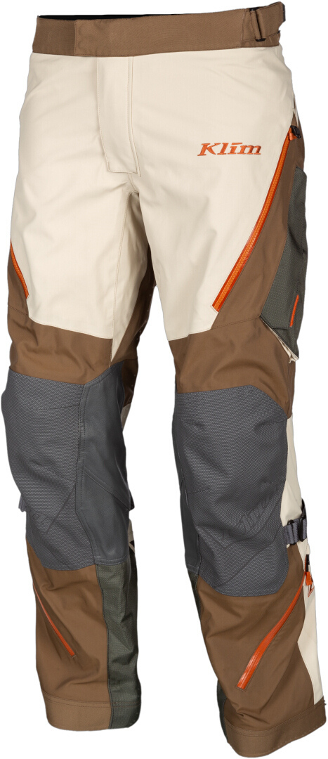 Klim Badlands Pro 2023 Pantaloni textile pentru motociclete Maro/nisip 32 Figura 1