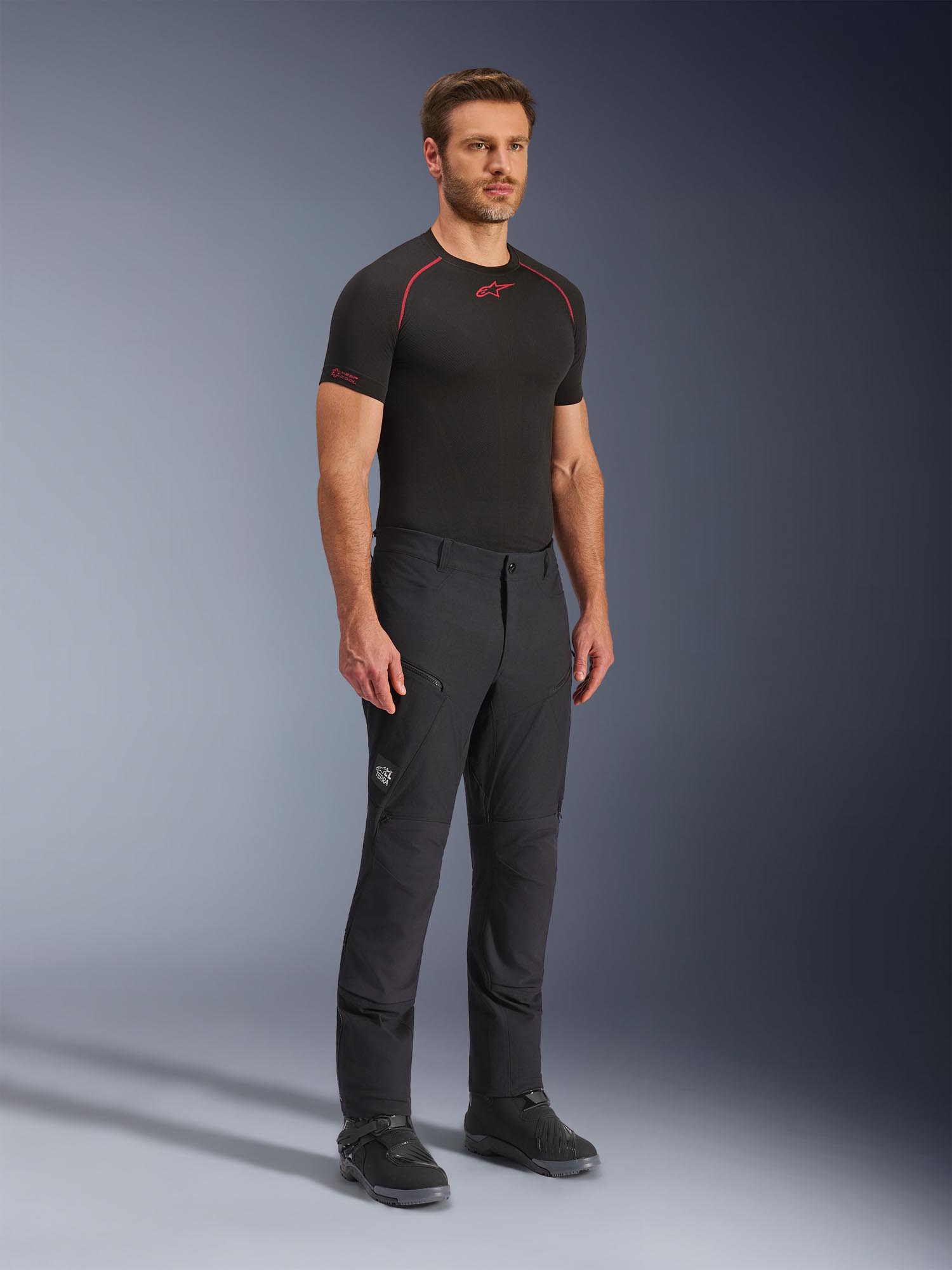 Alpinestars Flex-AST Explorer Motorcycle Textile Pants black L Figure 8
